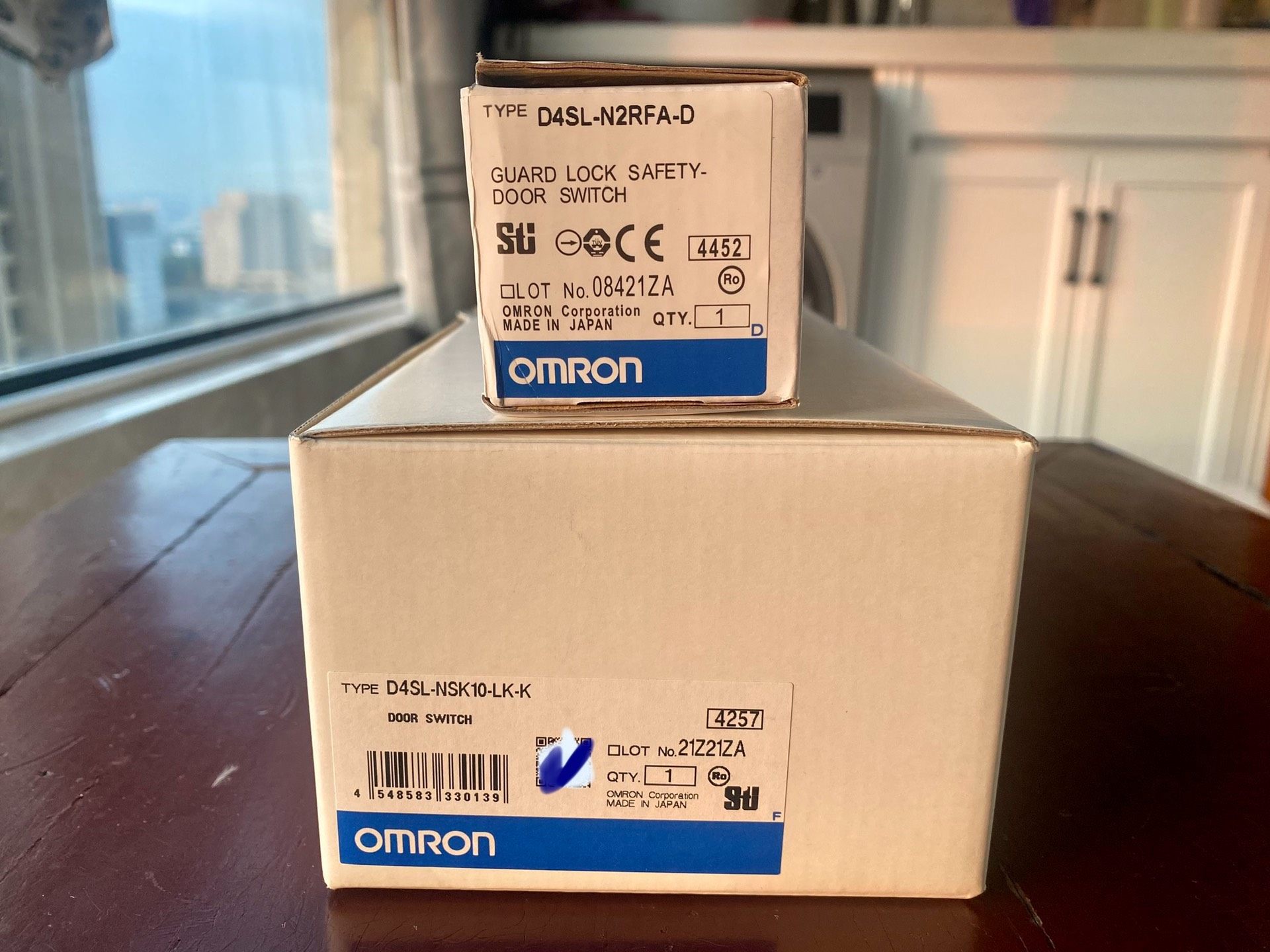 OMRON欧姆龙正品全新原装门锁D4SL-NS10-LK-K