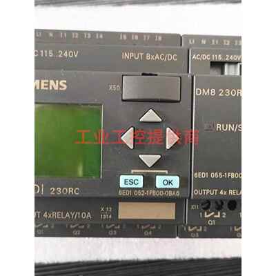 230RC A6 6ED1052-1FB00-0BA6西门子LOGO!模块6ED1055-1FB00-0BA1