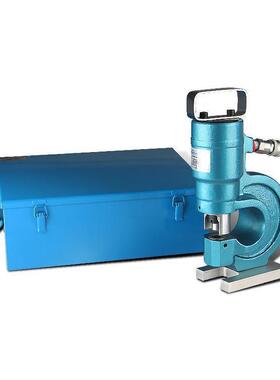 铁路接触网用RCB-D110E汇流排打孔机电动液压冲孔机开孔器喉深80m