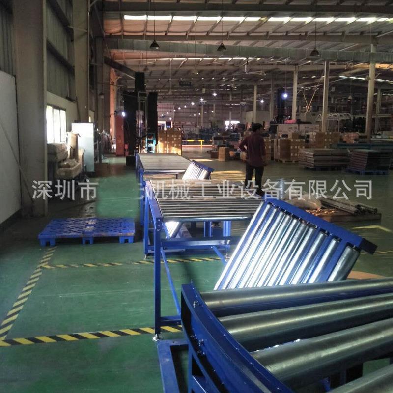 供应空调制冷设备组装线无动力滚筒线厂家空气净化设备组装线