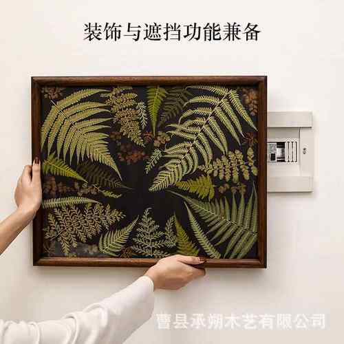 表箱代装饰画免厅打孔现简约遮挡箱客开关电表盒ZSH0605配电电箱