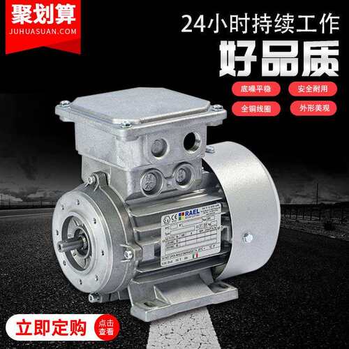 供应意大利RAEL三相异步铝壳感应电动机MIA系列0.37KW立 卧式