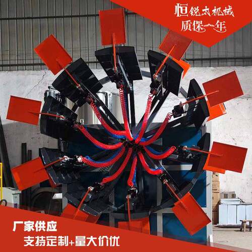 定制加大款pe管径收卷机排水管电缆铝塑复合管塑料管盘绕盘机