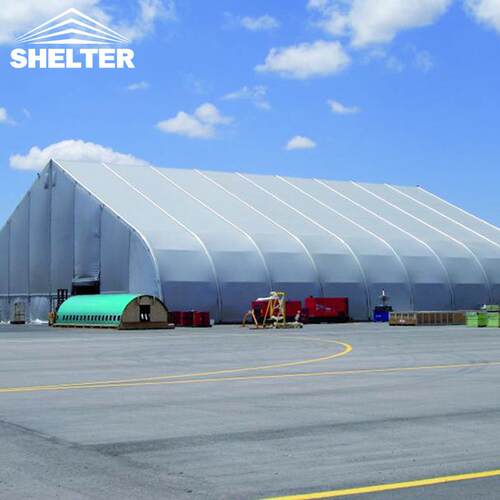 大型足球场体育馆篷房运动赛事铝合金篷房人字弯柱棚房建筑