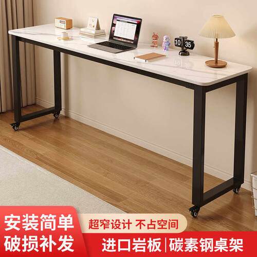 转角实木电脑桌卧室家用书桌墙边原木7字工作台l型学习桌书柜一体