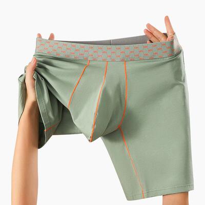 Men's underwear, extended cotton mid length, sports mid
