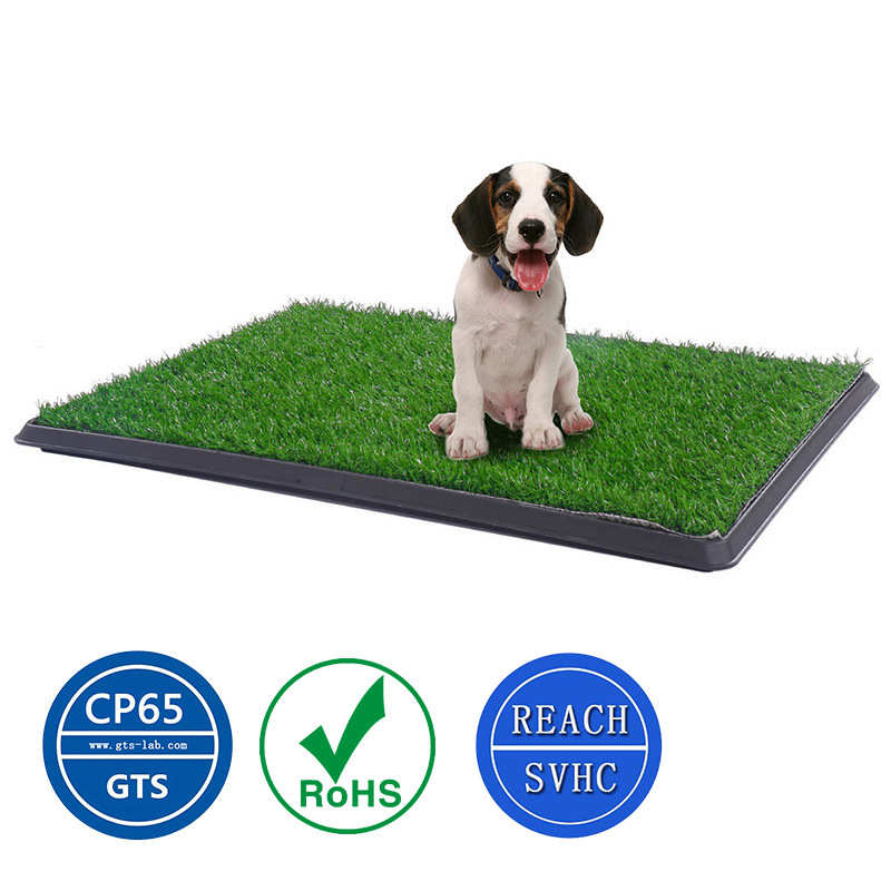 狗厕所颗粒款大号爆款三层带草坪垫子尿垫可水洗仿真草狗厕所