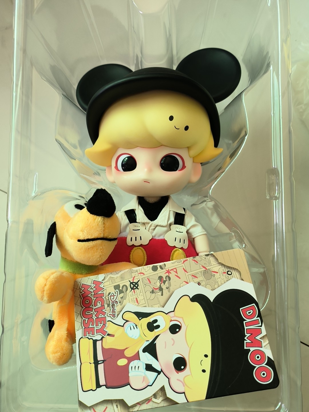 thumbnail for Mickey action figure with box and complete accessories