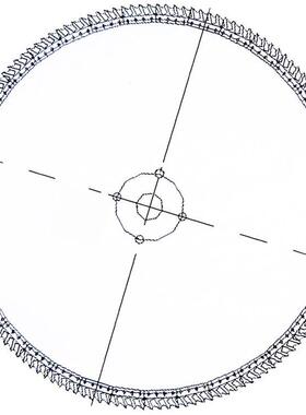 供应上工牌GB/T6130-2001直径410-2010mm各种规格高速钢镶片圆锯