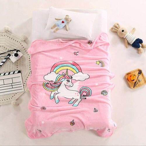 Unicorn Throw Blanket Super Soft Sherpa Blanket for Couch S