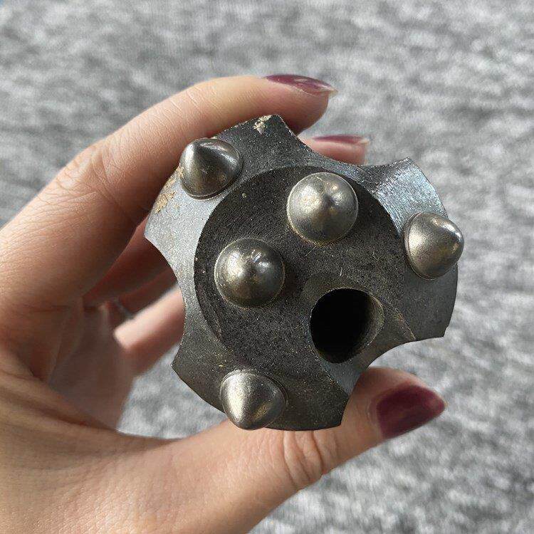 头凿岩机球齿钎具岩石钻冲击器硬质合金 潜孔钻头 中低风压球齿