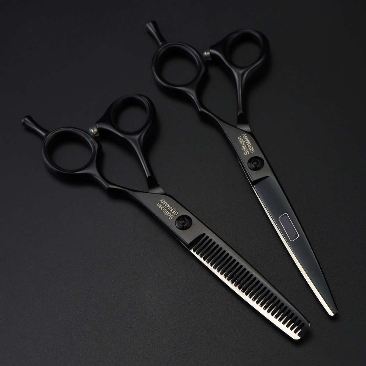 6.0寸DLB-01黑色华尔 个性 美发剪刀 理发剪 平剪 刘海剪