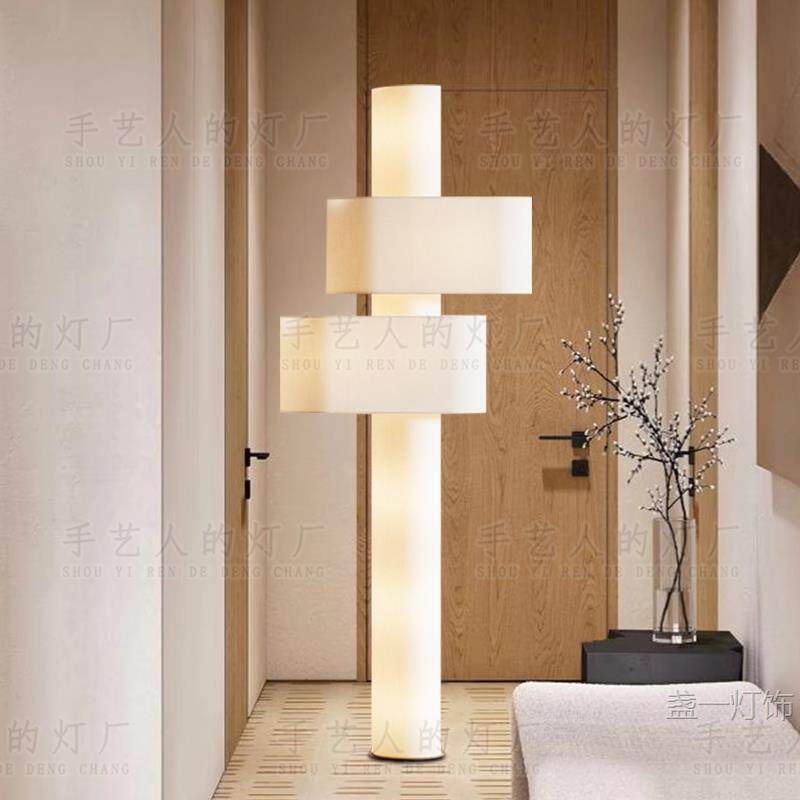 日式设计师创意简约禅意客厅沙发角落卧室民宿餐厅会展装饰落地灯