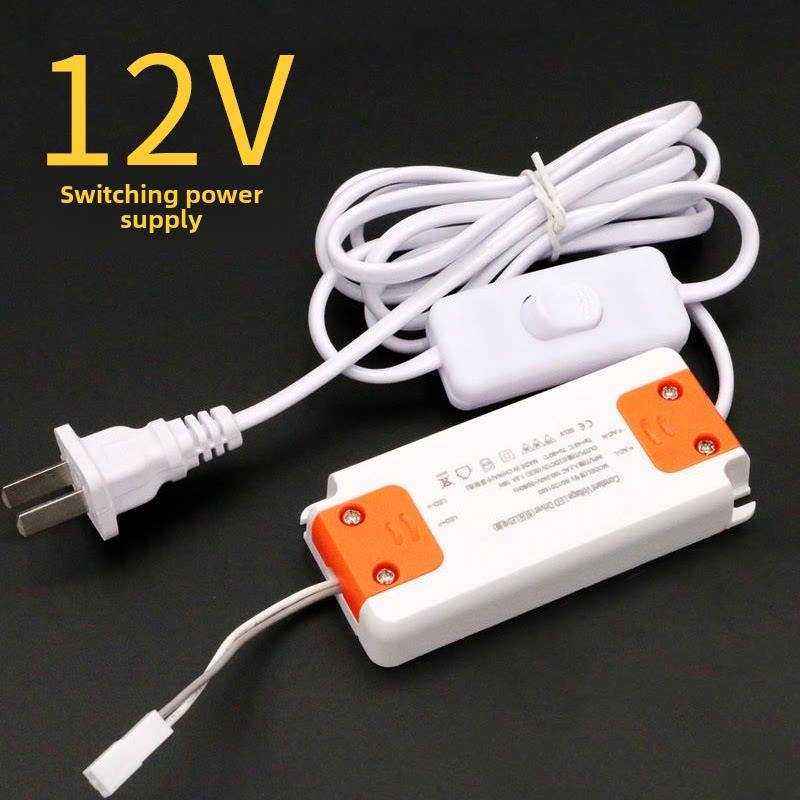 led灯带变压器220V转12V18W开关电源灯条模组驱动12伏直流稳压器