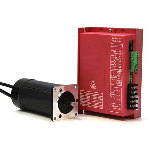 57直流无刷电机200W10000转24V无刷电机纺织机械用直流无刷电机