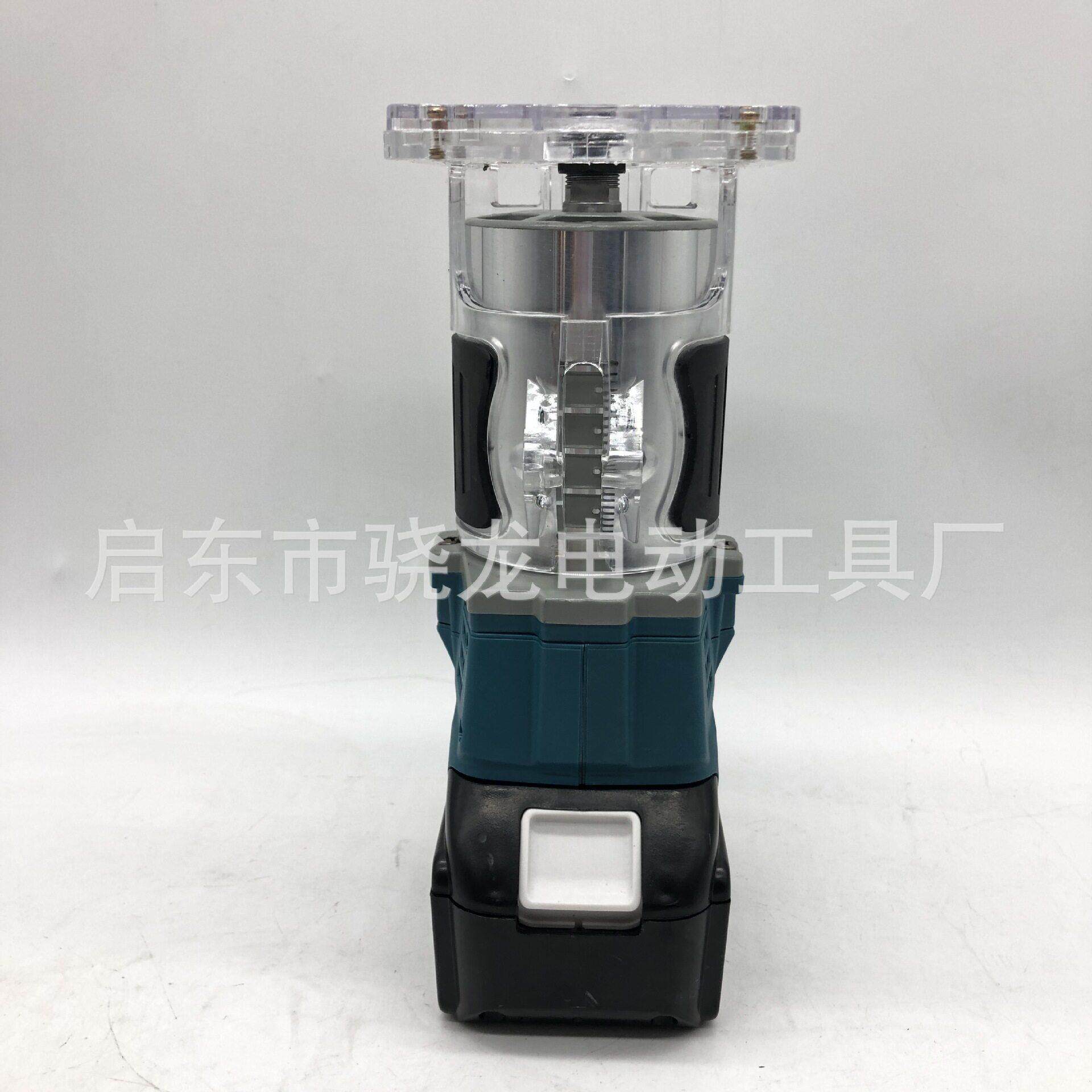 无刷修边机充电板材开槽机锂电挖孔机雕刻机小锣机电木铣电动工具