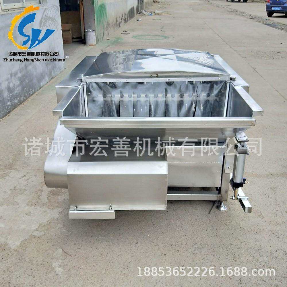 杀鸡鸭鹅自动脱毛机供应不锈钢家禽打毛机立式家禽脱毛机拔毛机