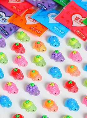 夜光小号水果蔬菜乌龟惊喜盲袋树脂潮玩盲盒车载桌面摆件儿童套装