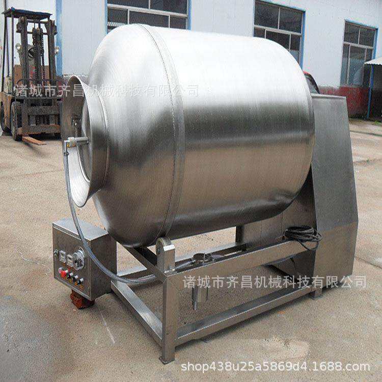 商用肉类搅拌机快速入味蔬菜调理品腌制机800L全自动真空滚揉机