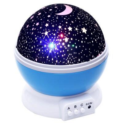 Star Light Rotating Projector Lamp for Kids Bedroom