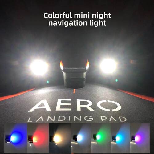 大疆御MINI2爆闪灯Air2S夜航灯Pro哈博森警示灯 晓通用闪光灯配件