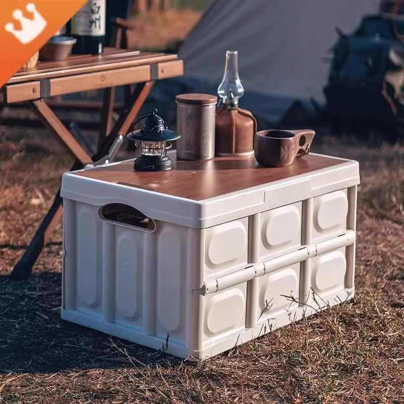 露营收纳箱户外收纳车载折叠箱户外便携式野餐小桌子野营装备用品,户外/登山/野营/旅行用品,露营折叠箱,淘宝优惠券,粉丝福利购,淘宝优惠卷