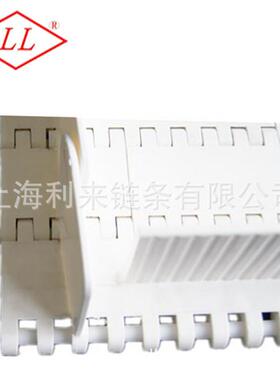 A-2+A-系列带裙边网带塑料输送配件白色PP网带模块