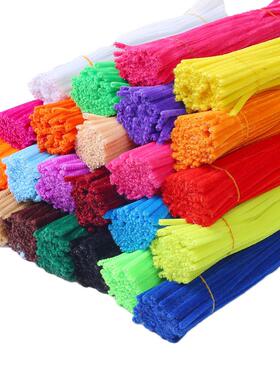 100pcs Chenille Stem Pipe Kids DIY Creative Toys Chenille St