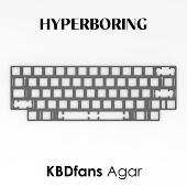 铝定位板Plate KBDfans Agar客制化机械键盘配件PC