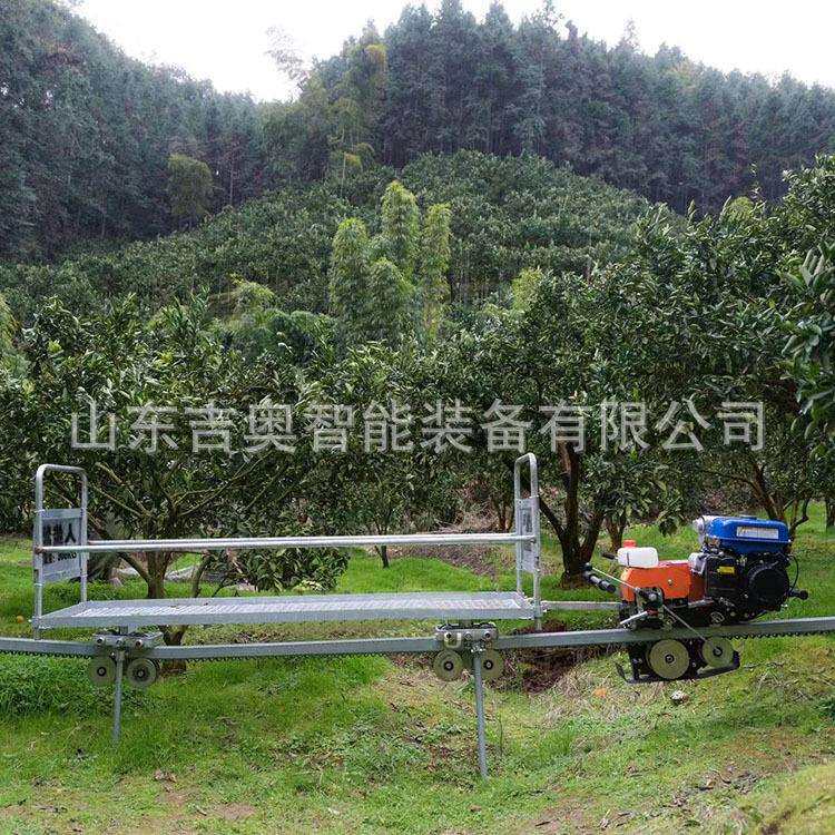 山地便车携式单轨运输果农用小型园多功搬运能牵引车爬343坡小火