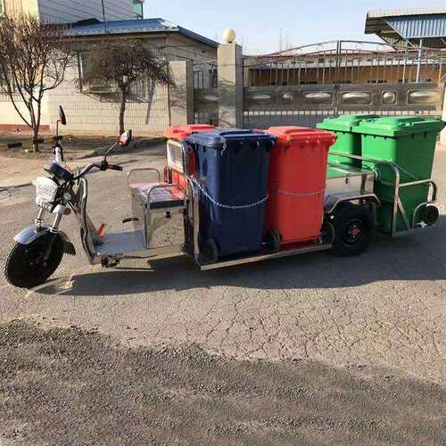 垃圾桶运输车 电动尾板式挂桶清运车 不锈钢运桶设备