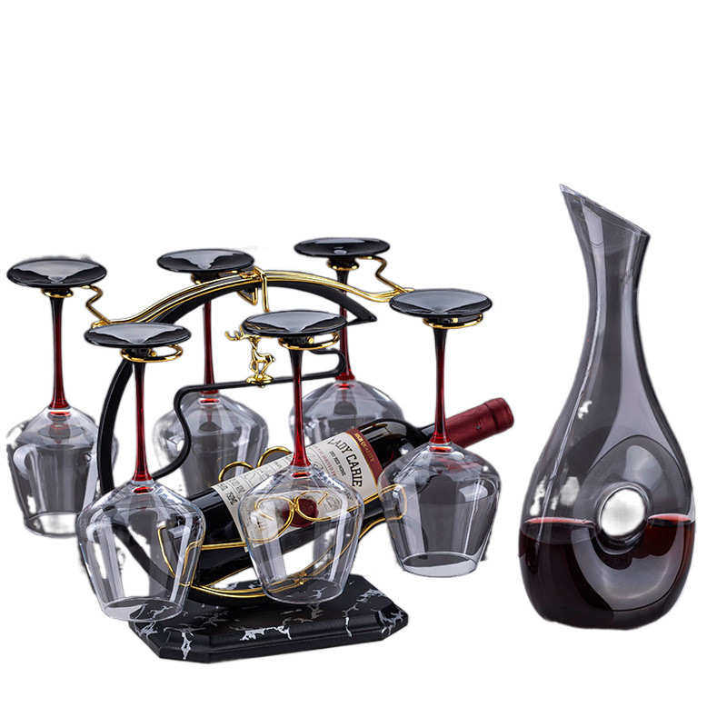 红酒杯架子轻奢高挡高脚杯倒挂架创意欧式葡萄酒酒瓶家用酒柜摆件,餐饮具,酒架,淘宝优惠券,粉丝福利购,淘宝优惠卷