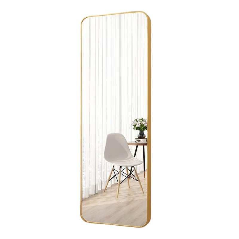 厂家销售铝合金穿衣镜全身镜家用挂墙试衣镜壁挂镜子贴墙大镜子粘