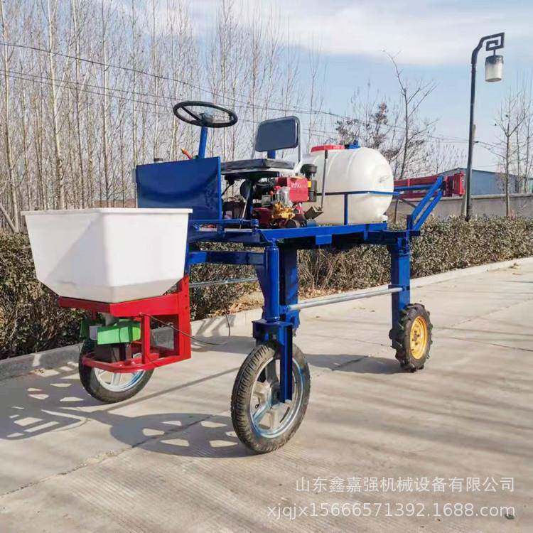 四轮高架打药机自走式玉米小麦喷药机折叠喷杆液压升降打药车