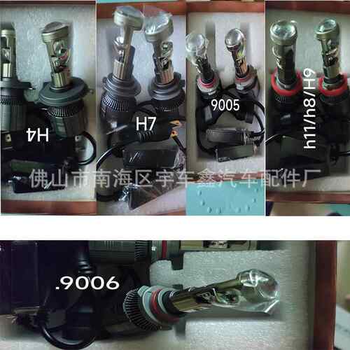A80/T8汽车led大灯鱼眼小透镜H4H790059006H11远近一体迷你透镜