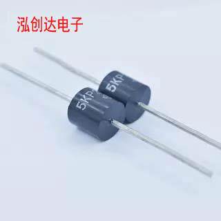 5KP33A 大功率单向TVS管 5KP33CA 5000W双向瞬变抑制二极体 R-6