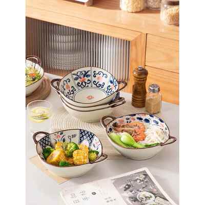 Nordic style 6 inch soup bowl restaurant ramen salad bowl