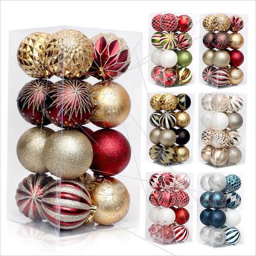 Christmas abnormity painted Christmas tree pendant