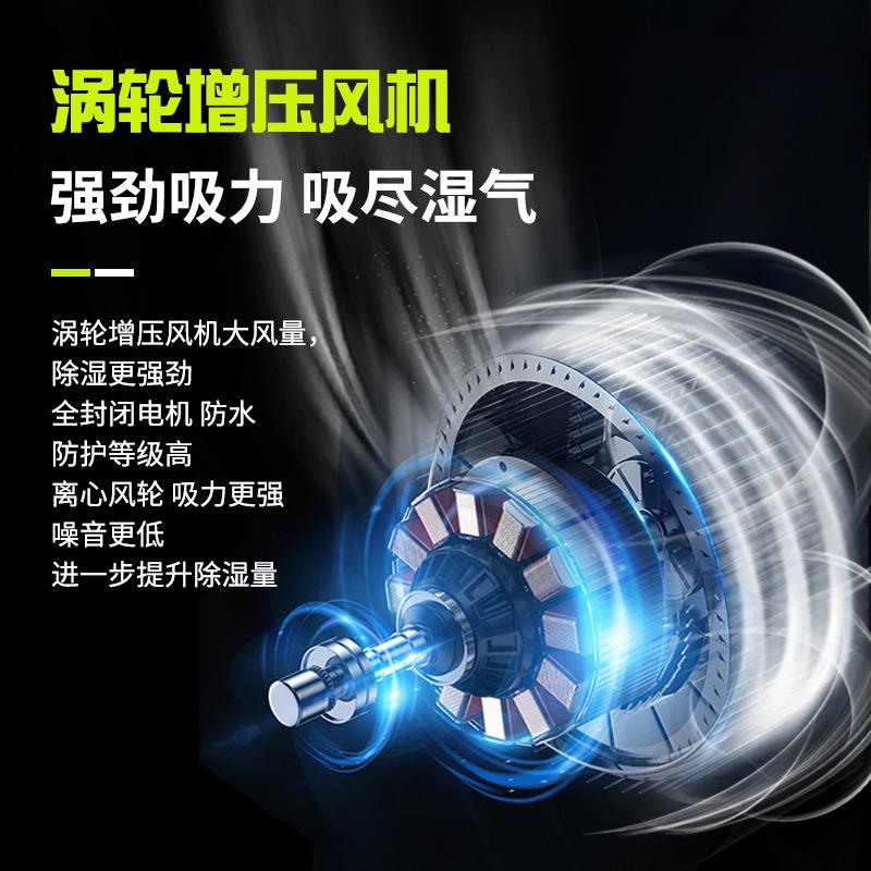 奈斯达工业型除湿机工程装修用抽湿机地下车库大型工业抽湿器