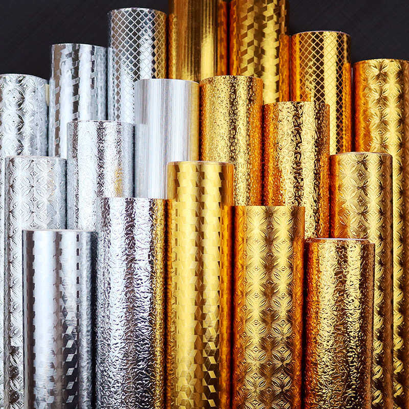 金色自粘墙纸壁纸PVC加厚防油贴纸厨房橱柜防水防潮墙贴50米防污,家装主材,自贴墙纸/自粘墙纸,淘宝优惠券,粉丝福利购,淘宝优惠卷