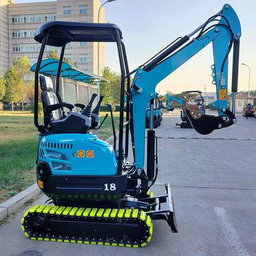 柱塞泵小挖excavator履带坚固港口搬运mini工程挖掘车EZ-18p