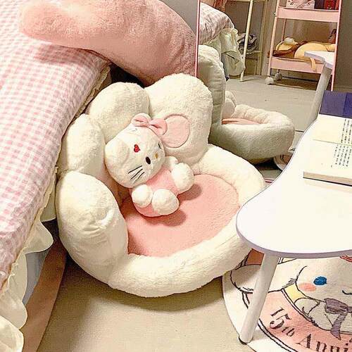 猫爪座垫一体化地板软垫卧室床垫海湾窗户地板懒屁股垫榻榻米座垫