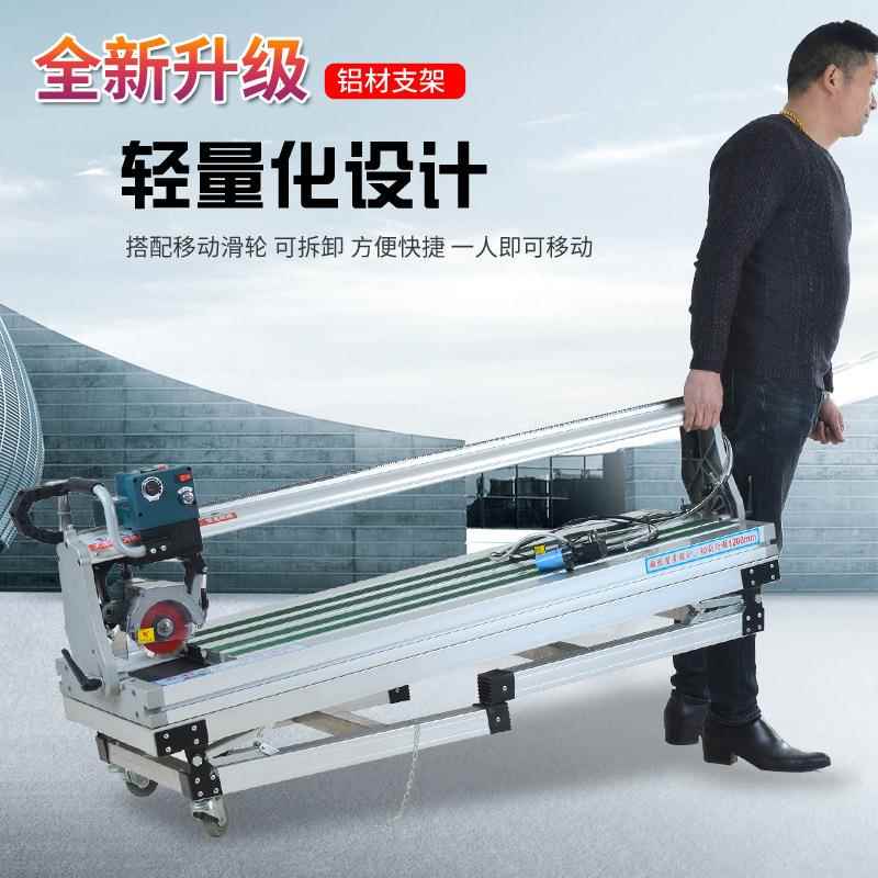 多功能台式电动瓷砖切割机自动石材瓷砖45度倒角磨边机大理石开