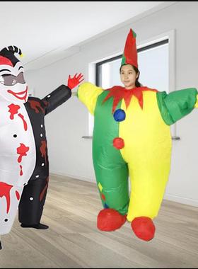 道具人偶衣服搞怪服派对搞笑芭蕾胖子白硅相扑倒立小丑充气服