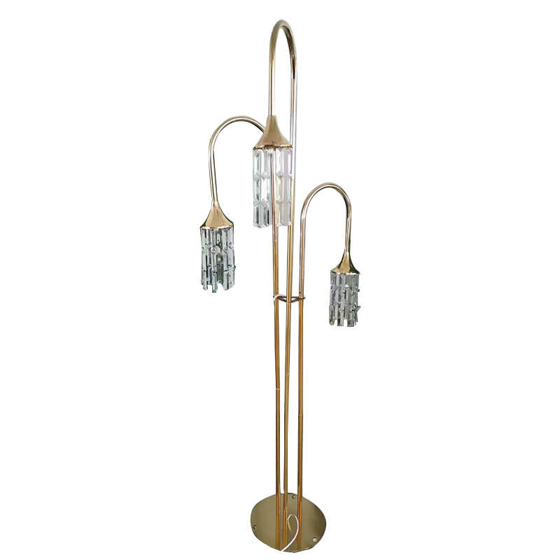 婚庆道具批发亚克力电镀铁艺冰条路引灯吊顶灯婚庆堂场地布置道具