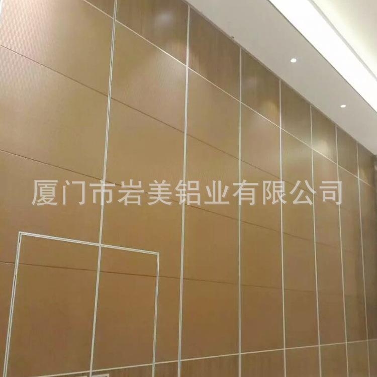 厂家现货 防潮活动隔断墙 餐厅活动隔断墙 铝合金滑动隔断墙