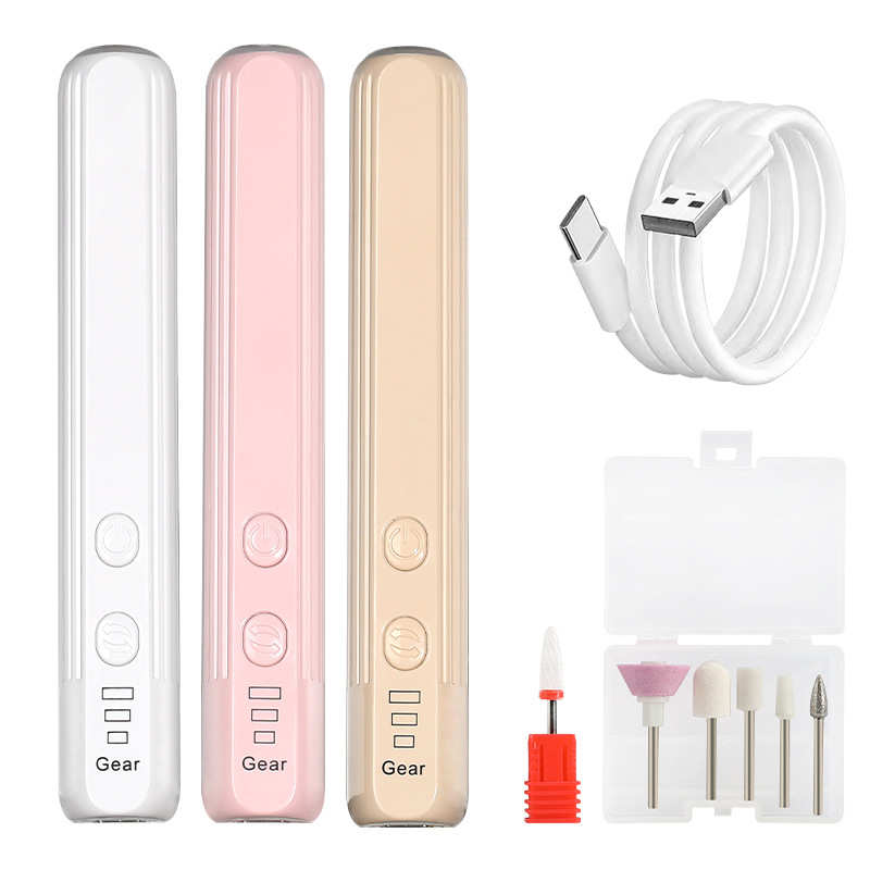 电动磨甲器美甲打磨机便携式美甲工具卸甲抛光去死皮源头工厂