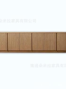 RH美式实木电视柜高端豪华储物柜收纳柜展示柜