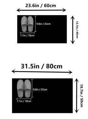 Modern simple bathroom mat absorbent diatom mud floor mat ba