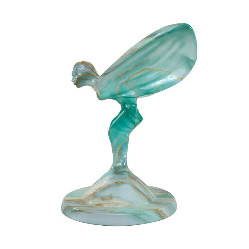 摆件创意简约玄关装饰桌面现代雕塑大堂摆件书房客厅天使少女跳舞